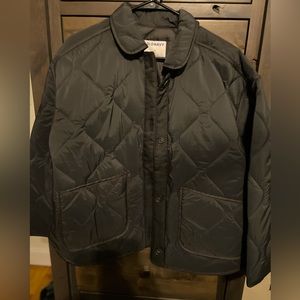 Charcoal Old Navy barn coat size medium. New.